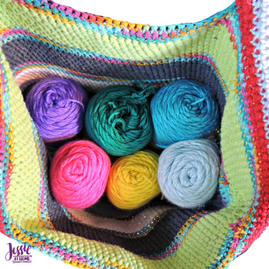 Yarnie Tote Bag - free crochet pattern by Jessie At Home - 2