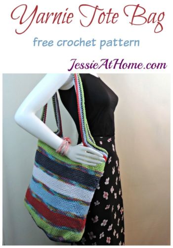 Yarnie Tote Bag - free crochet pattern by Jessie At Home