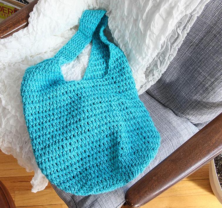 4 Ball Market Bag Craftsy Crochet Kit
