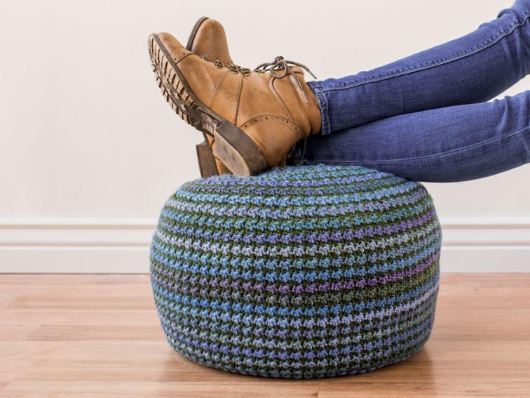 Piper Pouf Craftsy Crochet Kit