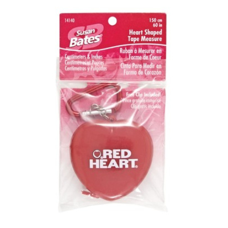 Red Heart Tape Measure