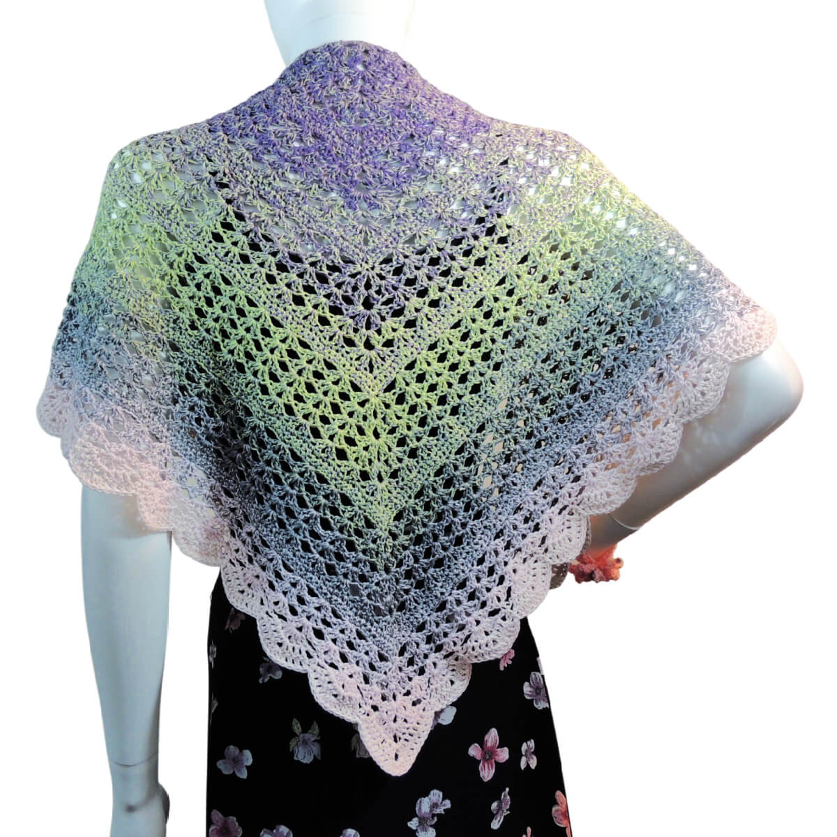 Spring Shawl Free Crochet Pattern: 🤩Stunning & Easy To Create