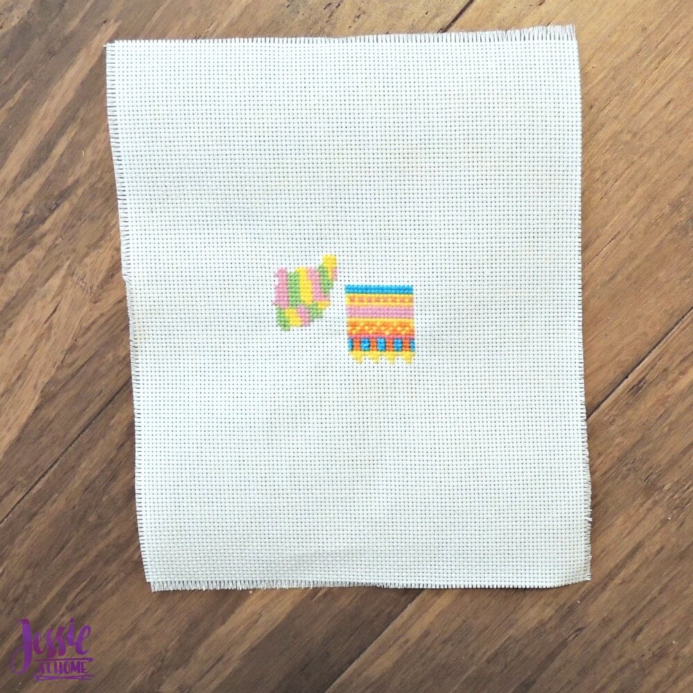 Stitch & Mat cross stitch kit Review & Giveaway Jessie At Home