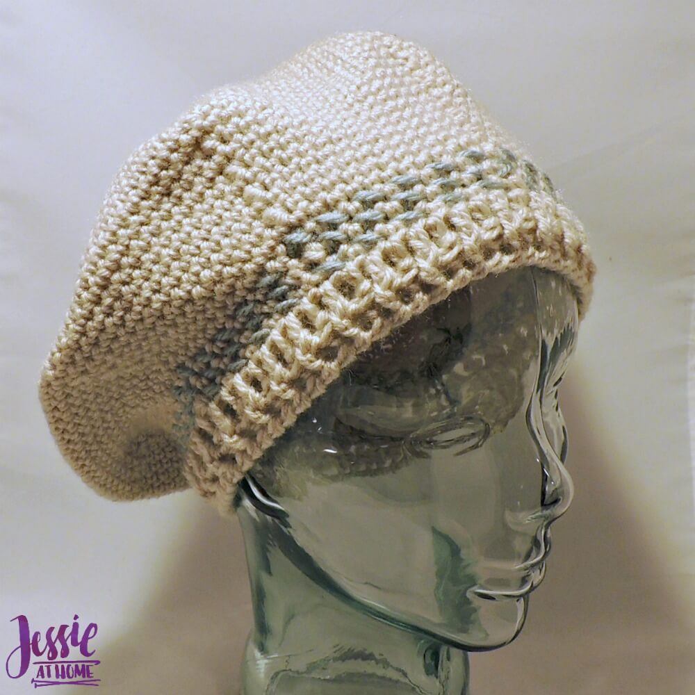 Snowflake Beret free crochet pattern by Jessie At Home - 1