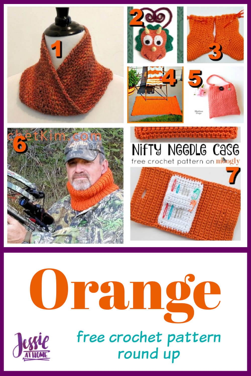 Orange Crochet - celebrate this wonderful fall color!
