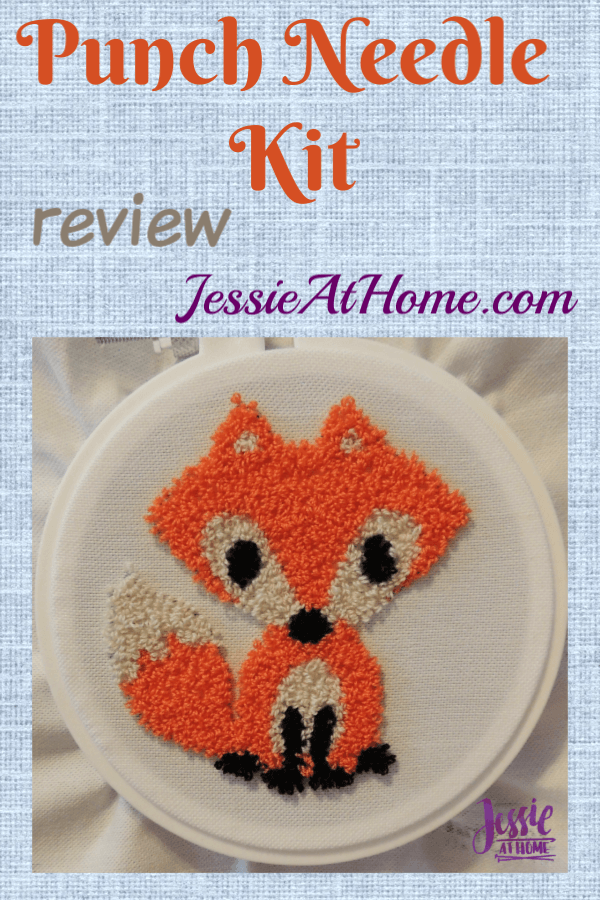 Punch Needle Kit review from Jessie At Home