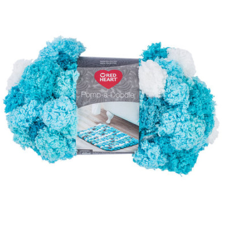 Red Heart Pomp-a-Doodle yarn