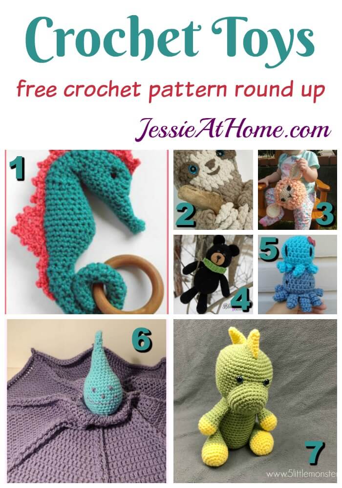 Crochet Toys free crochet pattern by Jessie At Home