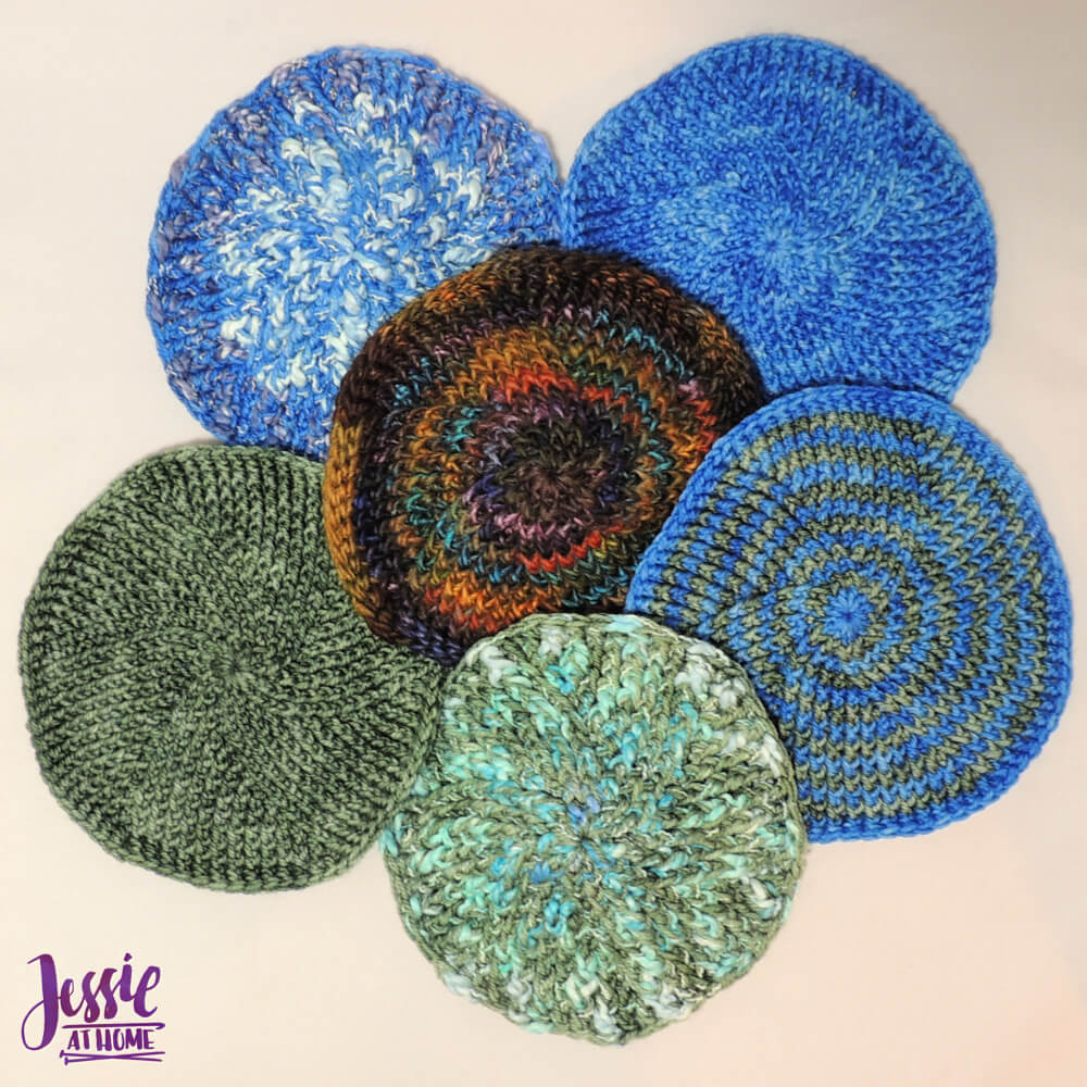 Six Post Yarmulke - free crochet pattern by Jessie At Home - 1