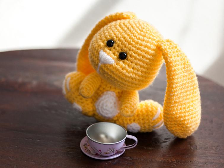 Sunshine Bunny Toy Craftsy Crochet Kit