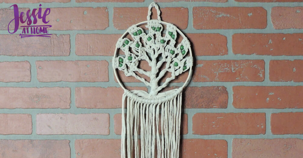 Macrame Kit Beaded Tree of Life 