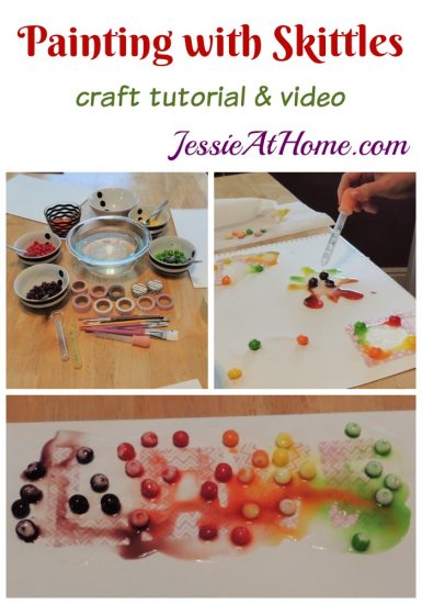 Skittles Paintings with Kyla and Vada - Fun craft for the days off ...