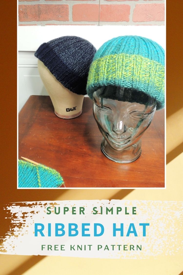 Ribbed Donation Hat - 2 sizes that fit from toddler to adult large!