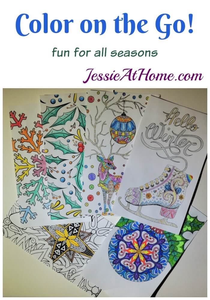 Color on the Go - fun for all seasons - review by Jessie At Home