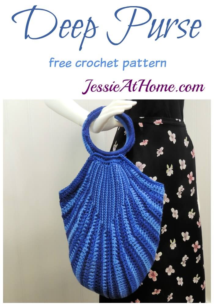 Deep Purse – works great as a project bag, too!