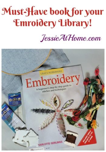 Embroidery A Beginner's Step-by-Step Guide to Stitches and Techniques - book review from Jessie At Home