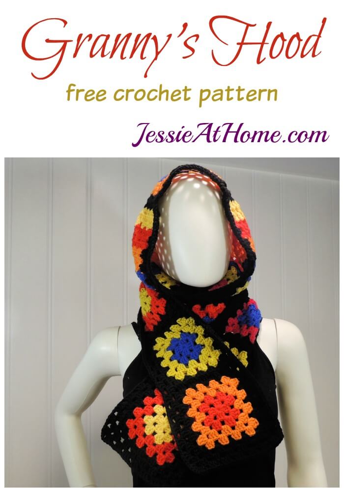 Granny\'s Hood - brighten up your winter with this happy scoodie!