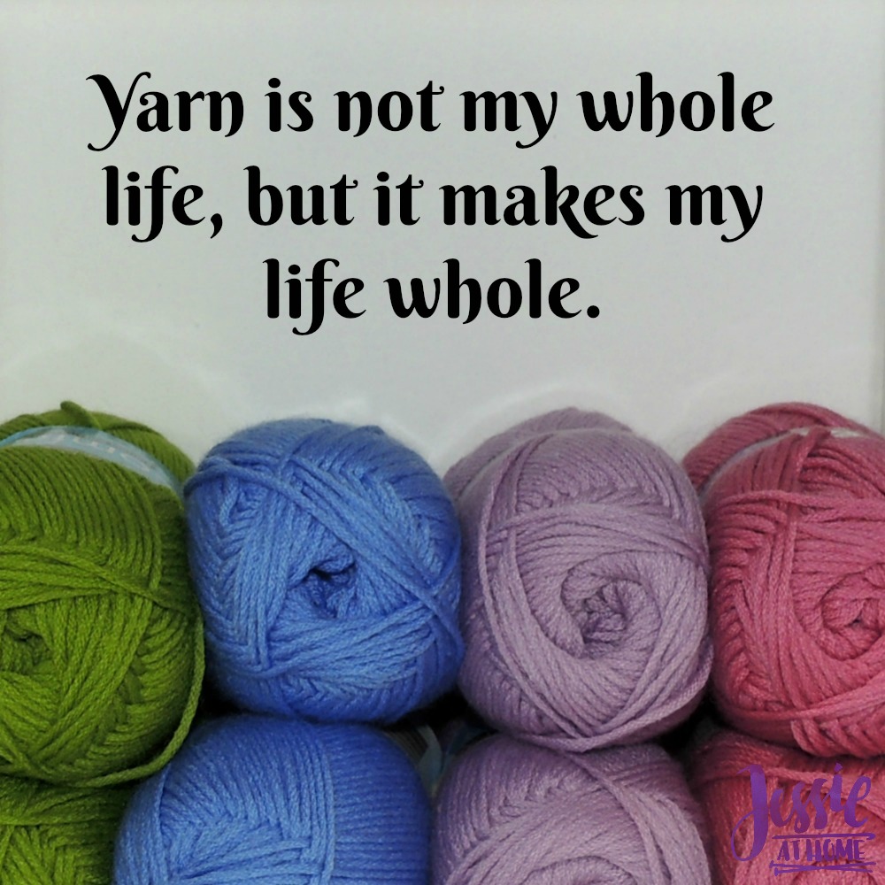 Silly Saturday 1/5/19 - Yarn Makes Life Whole