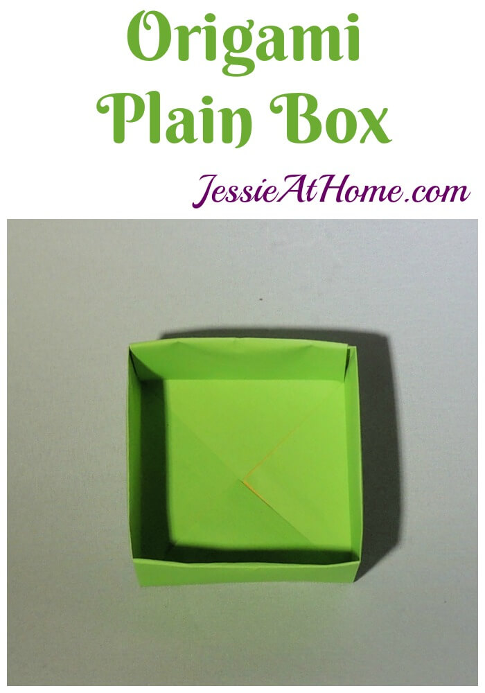 Origami Plain Box - Great for storage or gift-giving!