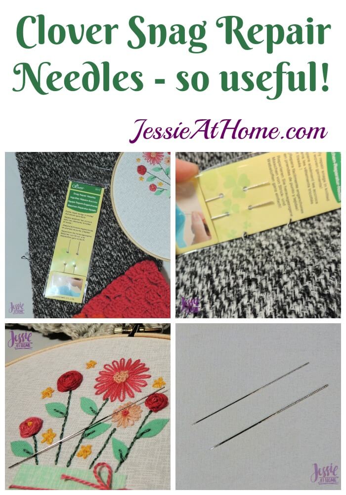 Clover Snag Repair Needles review from Jessie At Home