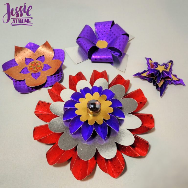 Fun with Foil! Rinea Foiled Paper and Cricut tutorial Jessie At Home