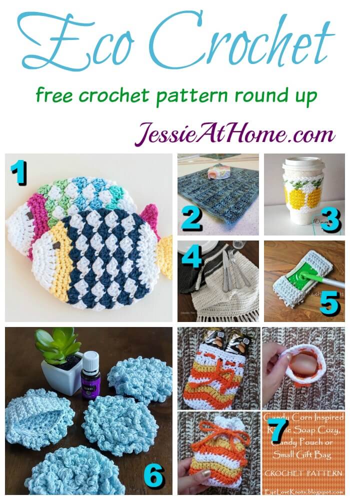 Crochet Pattern Book ENVIRO TOTES ~ Environmental Bags ~ 4 Designs 