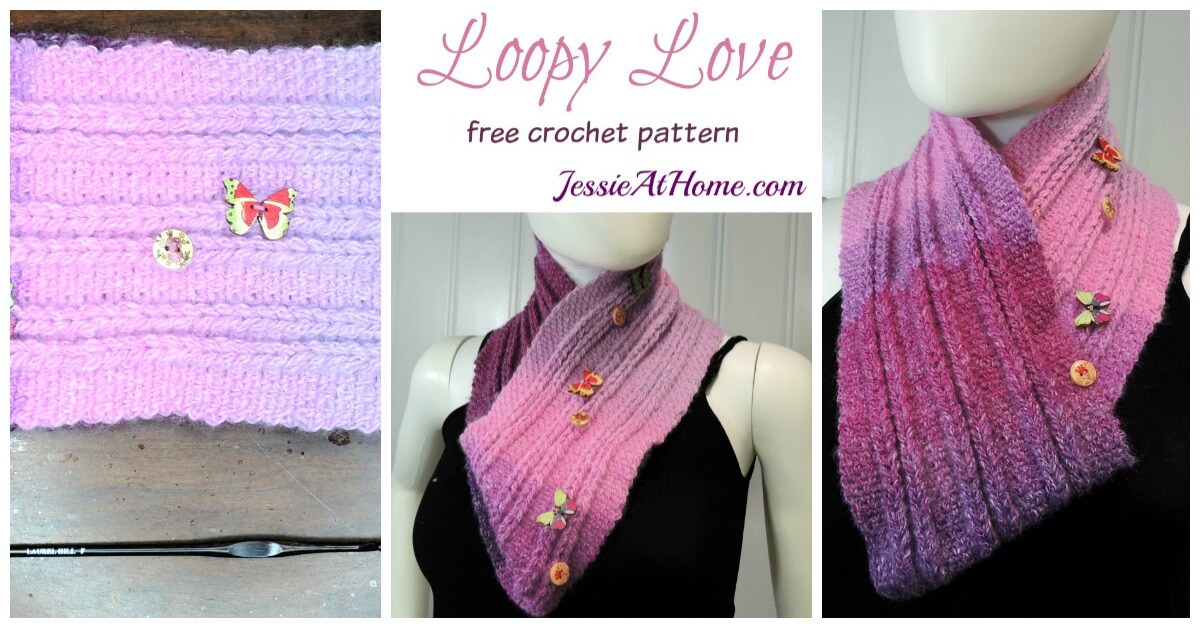 Loopy Love A Free Jacob's Ladder Crochet Pattern You Will Adore