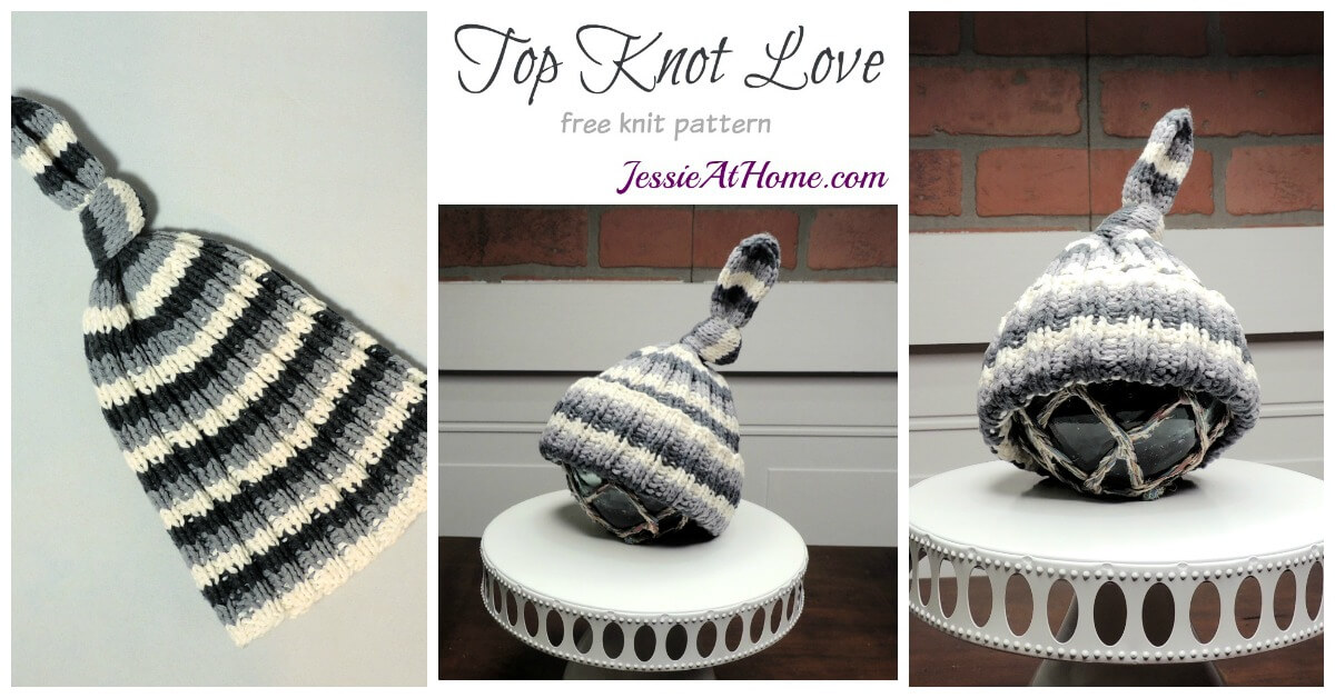 Top Knot Love - Make this little cutie for a new little cutie! - Jessie ...