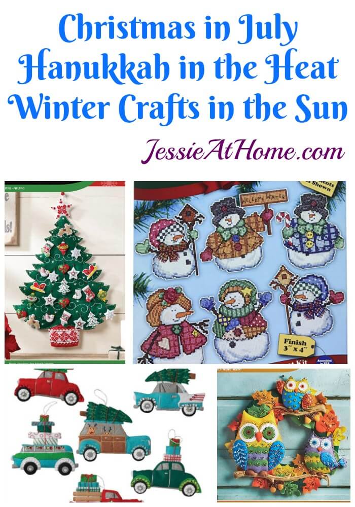Christmas in July Craft Ideas - Hanukkah in the Heat - Celebrating in the Summer from Jessie At Home