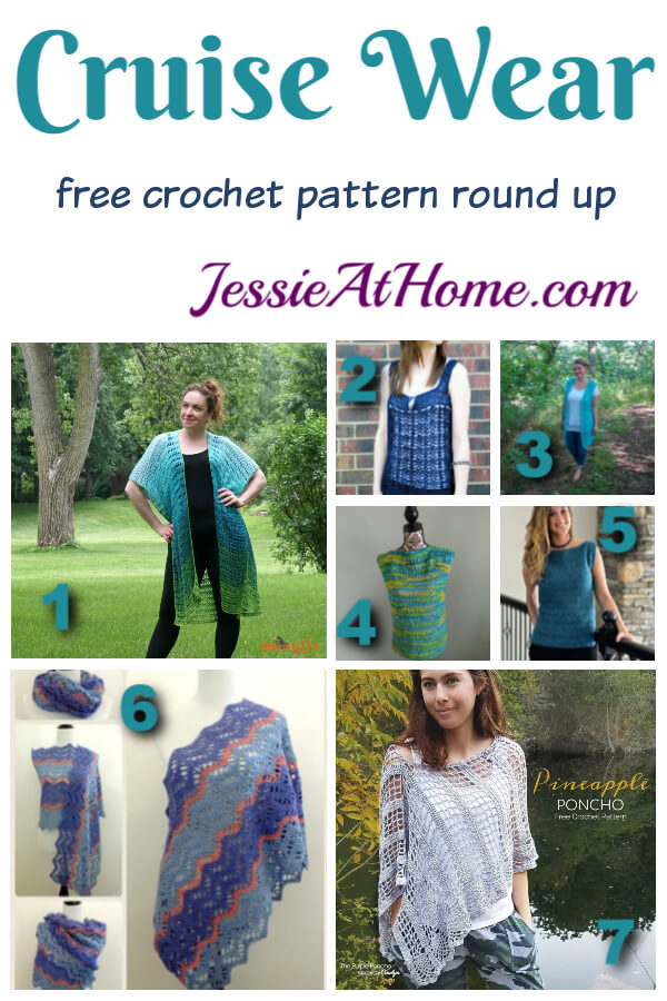 Crochet Halter Tops - Free Crochet Pattern Round Up - The Purple