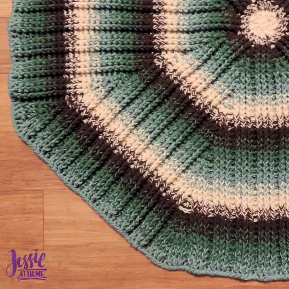 Mossy Oaks Rug crochet pattern by Jessie At Home - 3