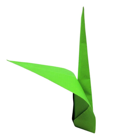 Origami Flower Stem and Leaf - 10