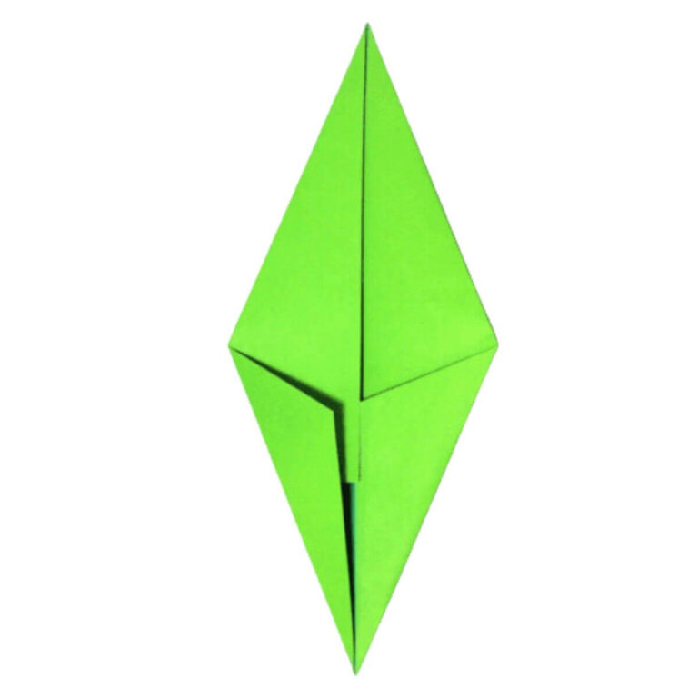 Origami Flower Stem and Leaf Show Off Your Origami Blooms!