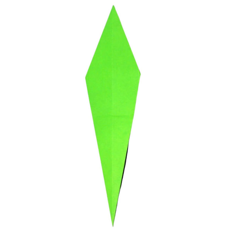 Origami Flower Stem and Leaf Show Off Your Origami Blooms!