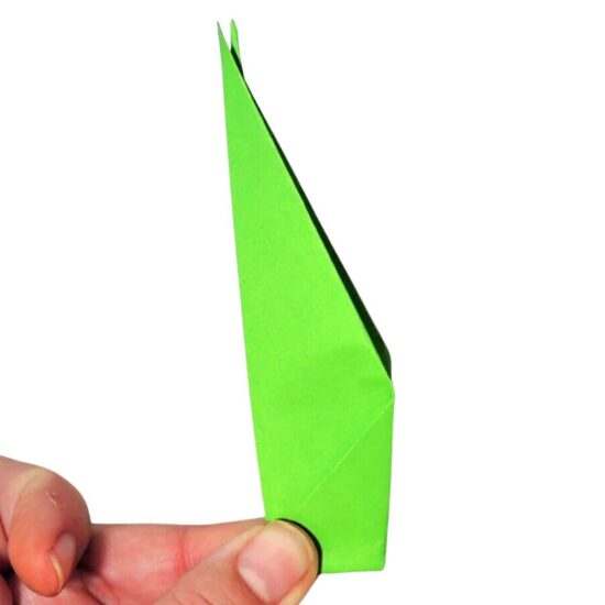 Origami Flower Stem and Leaf - 9