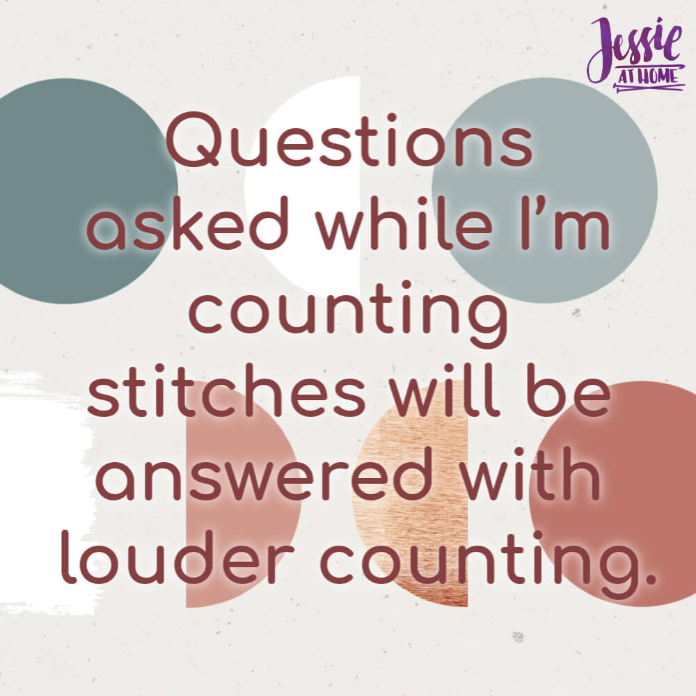 Counting Stitches - Silly Saturday
