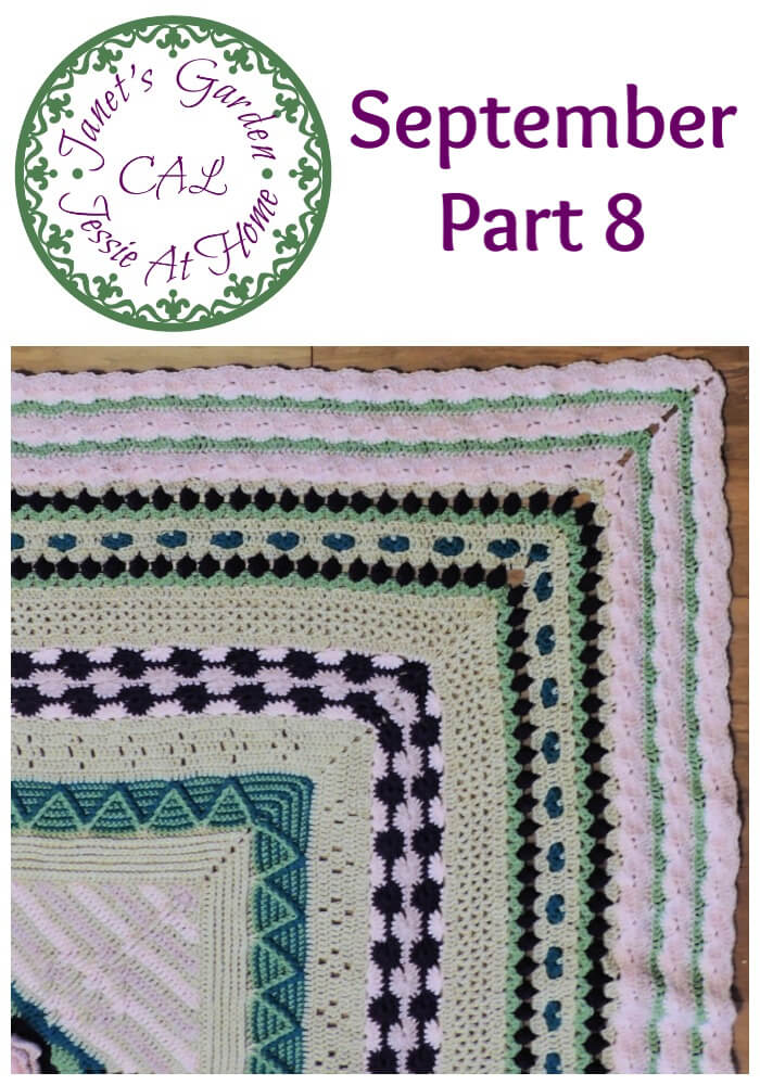 Wavy Crochet Fun - Janet\'s Garden CAL September