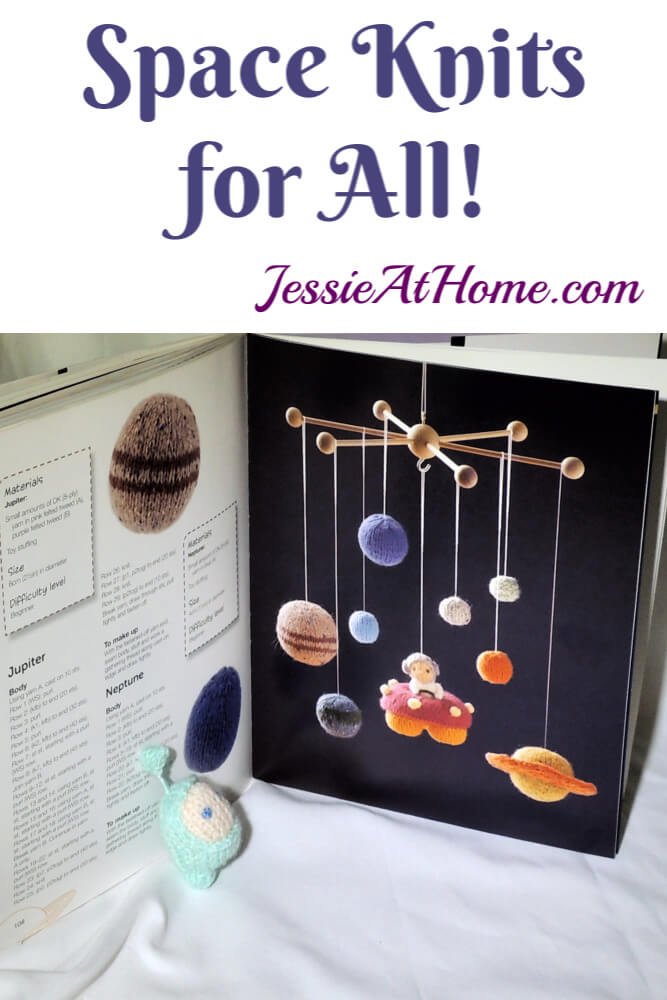 Space Knits for all! Mini Knitted Cosmos Book Review & Giveaway