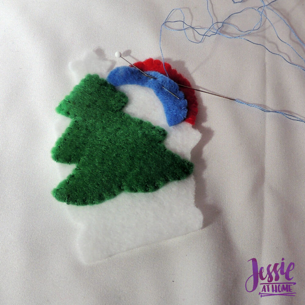 DIY Felt Ornament Kits Bring on the snow! Jessie At Home