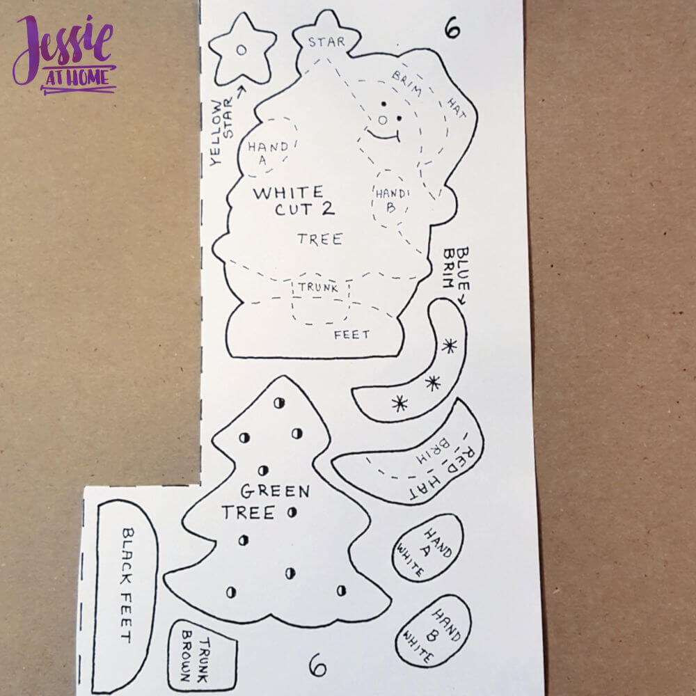 DIY Felt Ornament Kits Bring on the snow! Jessie At Home