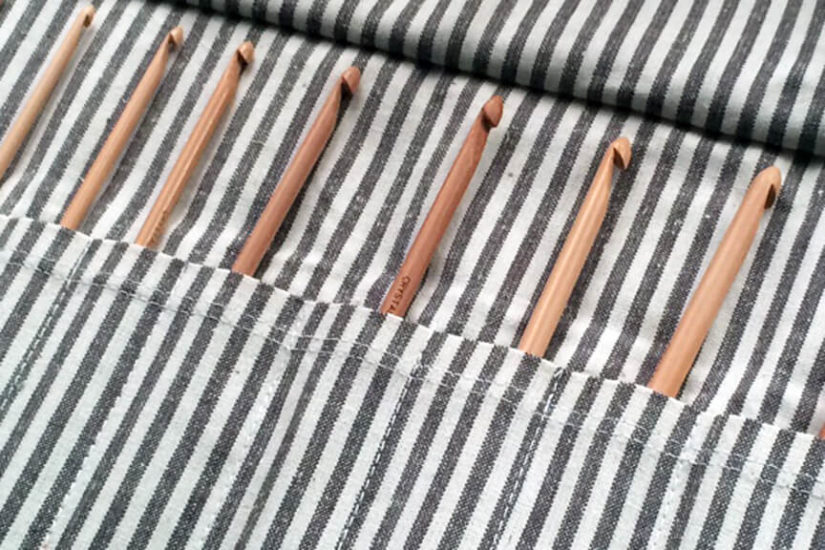 Bamboo Crochet Hook Set with Case from Crystal Palace