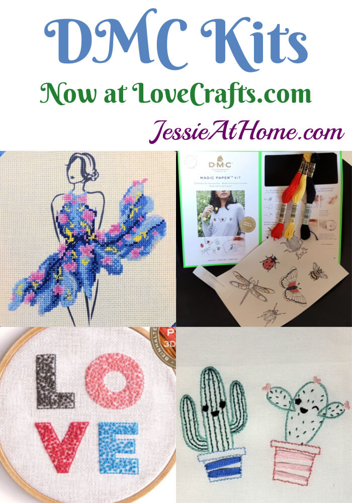 DMC Kits & Supplies now available from Love Craft