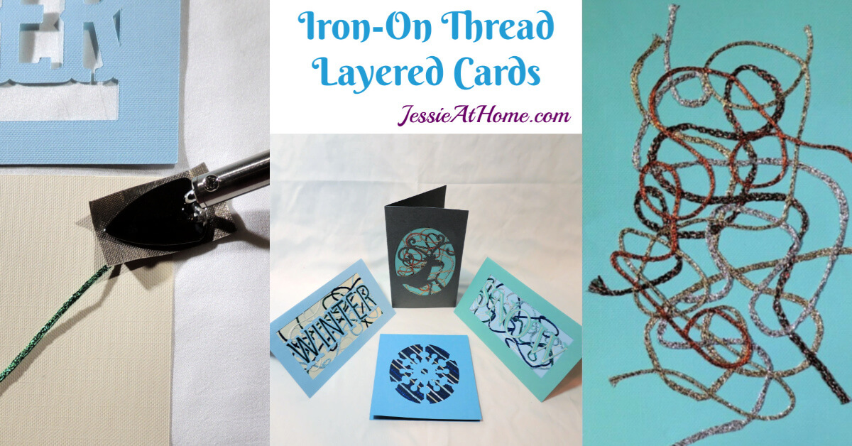 Iron-on Thread Layered Cards tutorial by Jessie At Home - social