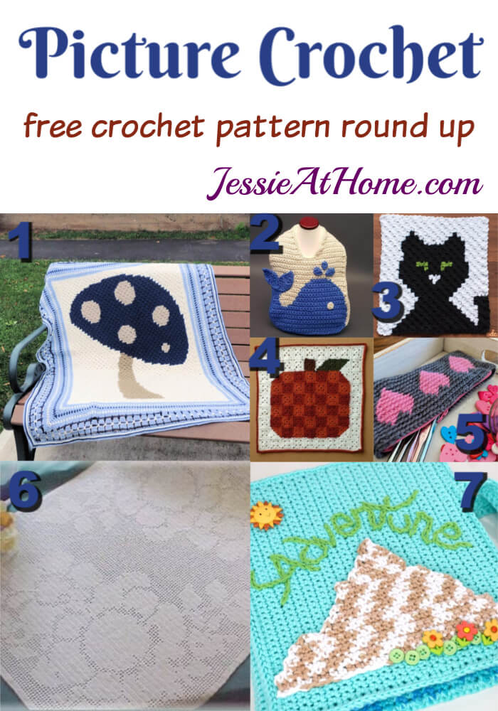 Picture Crochet - A round up of free crochet patterns with images.