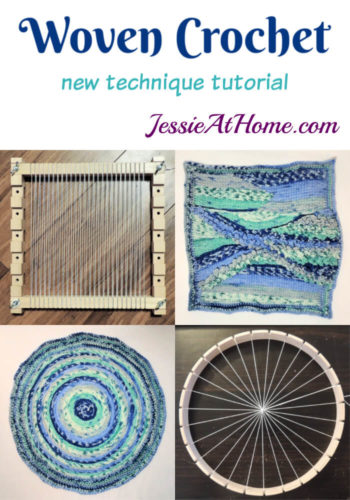 Woven Crochet - A technique tutorial by Jessie At Home