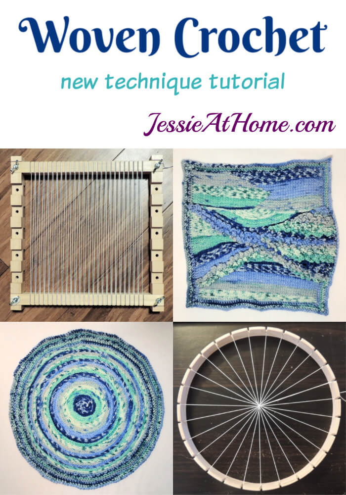 Woven Crochet - A new technique tutorial and introduction.