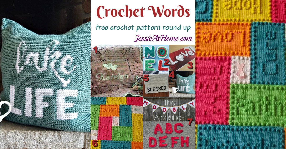 Crochet Word Chart Patterns