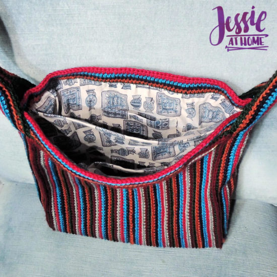 Outside In Purse crochet pattern by Jessie At Home - 3