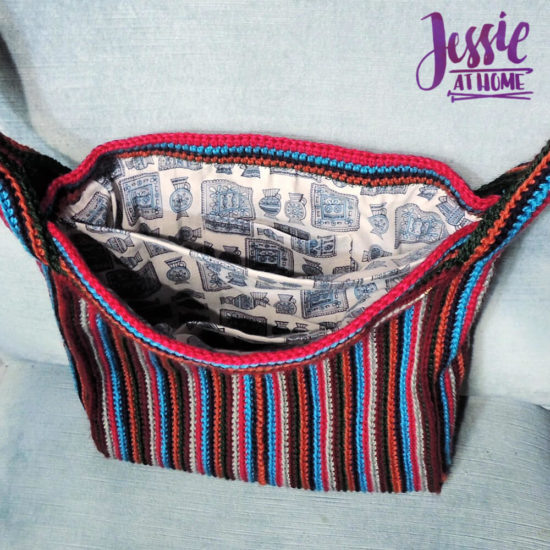 Outside In Purse crochet pattern by Jessie At Home 3