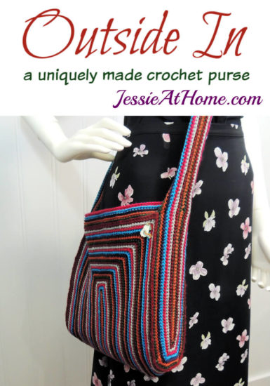 Outside In Purse crochet pattern by Jessie At Home